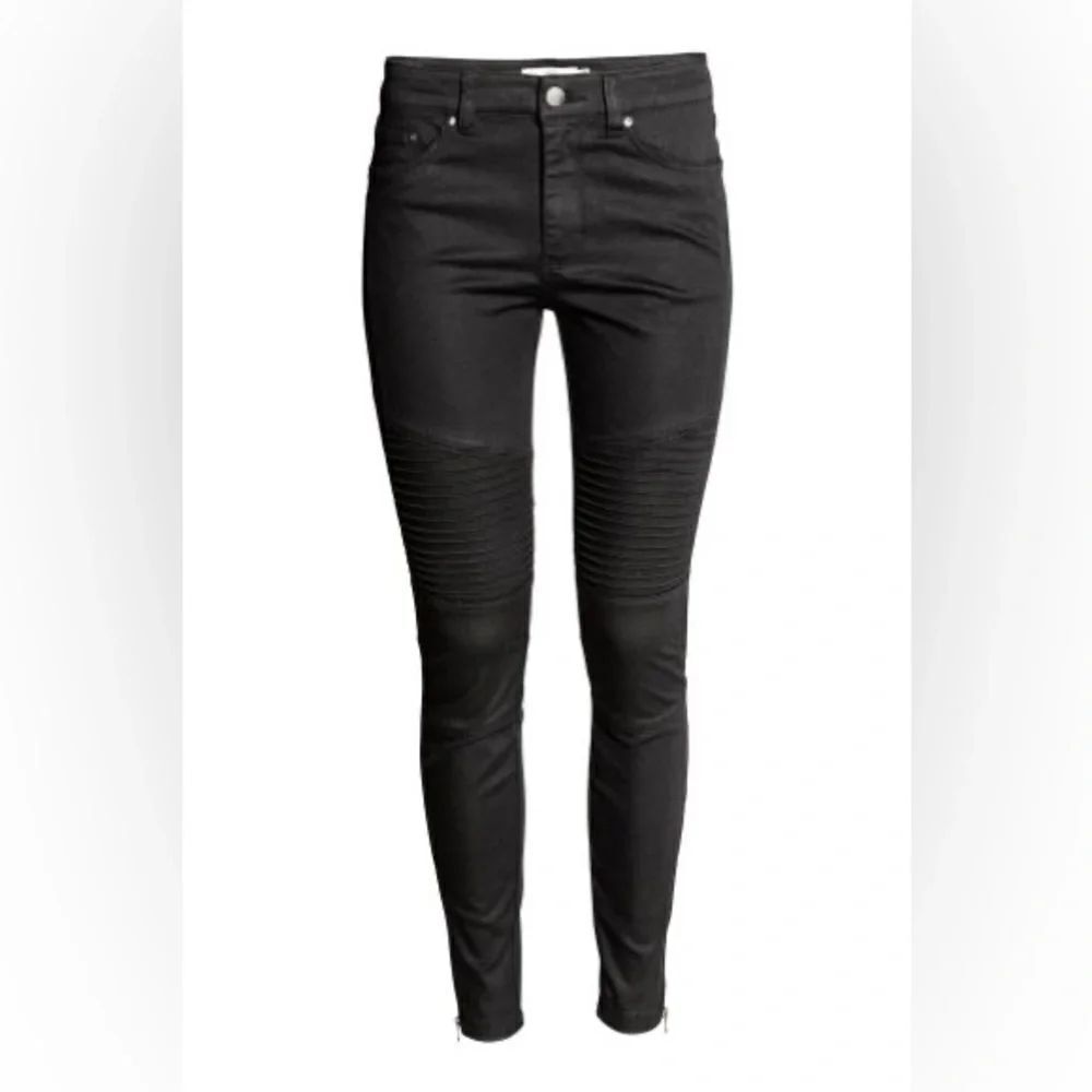 H&M L.O.G.G. Women's Lyocell-blend Biker Trousers